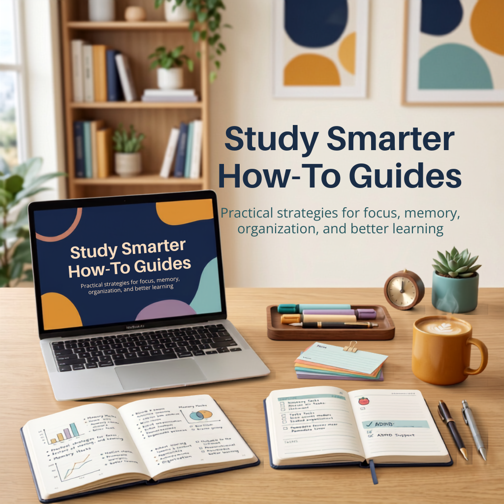 Study Smarter How-To Guides
